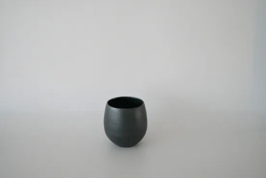 Naoto Yano [8-2. Black Glaze Cup]