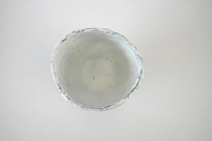 小川待子　[茶碗 白彩]