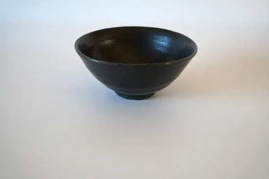 Naoto Yano [62. Black Glazed Bowl]