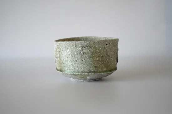 Yui Tsujimura [4. Natural Glaze Cylindrical Tea Bowl]