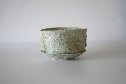 Yui Tsujimura [4. Natural Glaze Cylindrical Tea Bowl]