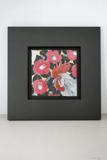 Masako Inoue [22. Chicken and Flowers (Frame)]