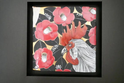 Masako Inoue [22. Chicken and Flowers (Frame)]