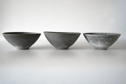 Etsushi Noguchi [Gray, White, and Black Bowl]