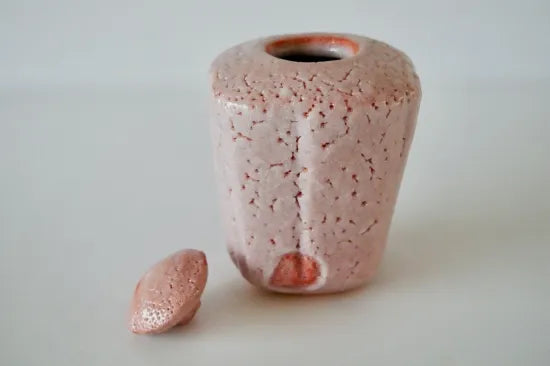 林友加[３７志野茶入]