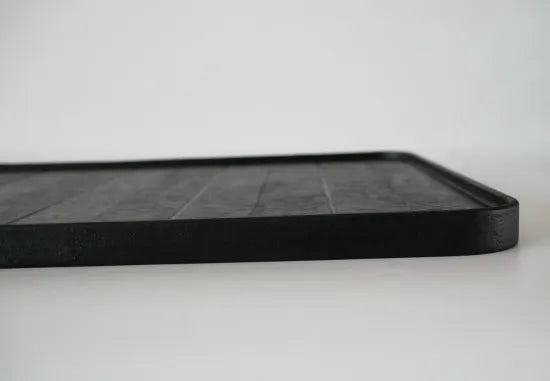 Junko Yashiro [No.7 Cedar-Aya Square Tray Large]