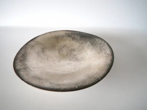 岩佐昌昭  [8.銀彩平皿]