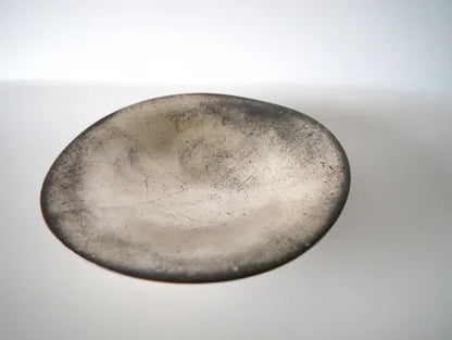 岩佐昌昭  [8.銀彩平皿]