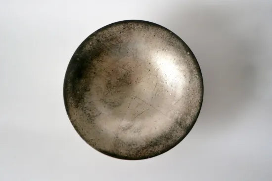 岩佐昌昭  [8.銀彩平皿]