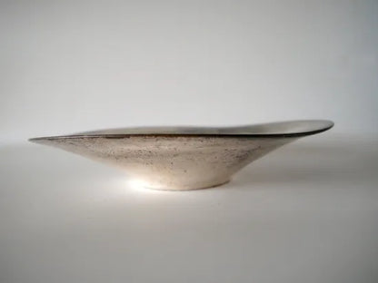 岩佐昌昭  [8.銀彩平皿]