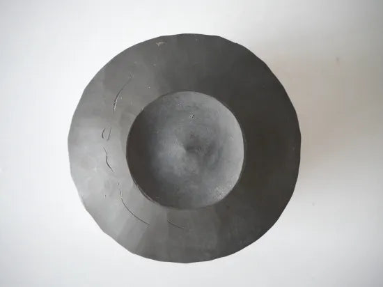 中井波花  [16. 茶碗　炭化　CZaffer]