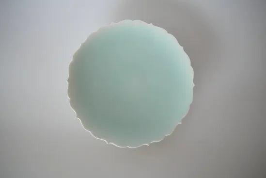 Takuya Murata [35. Blue and white porcelain flower plate]