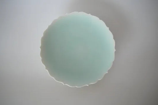 Takuya Murata [35. Blue and white porcelain flower plate]