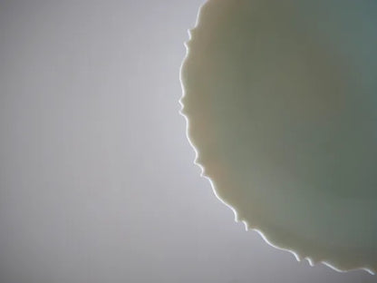 Takuya Murata [40. Blue and white porcelain ridge flower small plate]