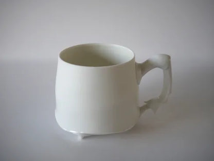 Takaharu Hori [18. White Bug Mug - Rhinoceros Beetle]