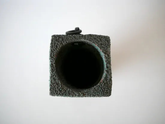 Noguchi Etsushi [123. Verdigris Hanging Vase, Medium]