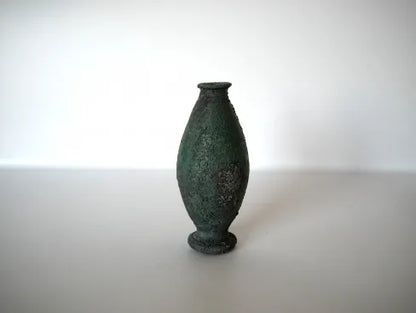 Noguchi Etsushi [134. Verdigris Small Flower Vase]