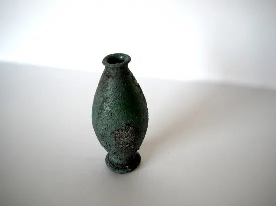 Noguchi Etsushi [134. Verdigris Small Flower Vase]