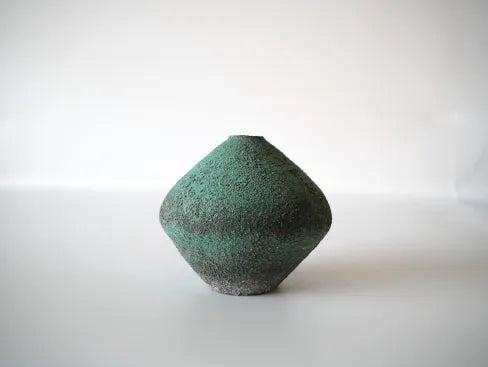 Noguchi Etsushi [139. Verdigris Small Vase]