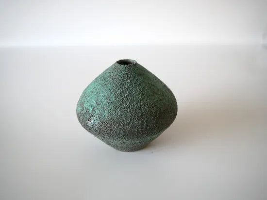 Noguchi Etsushi [139. Verdigris Small Vase]