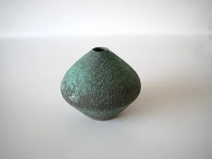 Noguchi Etsushi [139. Verdigris Small Vase]