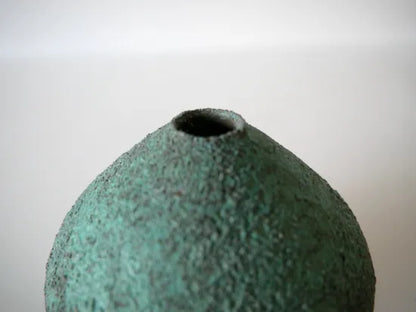 Noguchi Etsushi [139. Verdigris Small Vase]
