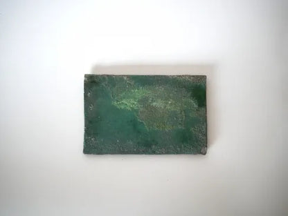 野口悦士  [150．緑青　角皿]