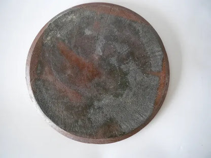 野口悦士   [167．緑青　平皿２]