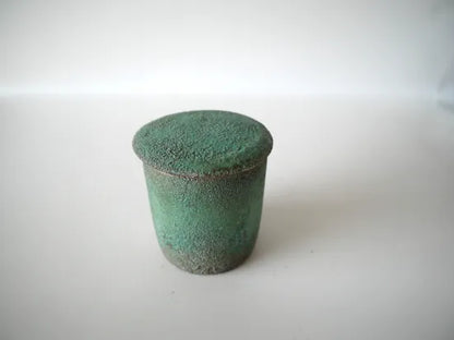 Noguchi Etsushi [184. Lid: Green Porcelain Temple]