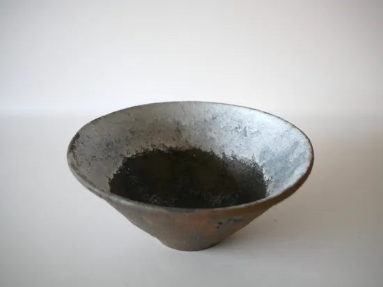 Noguchi Etsushi [194. Bowl, Black Glazed and Colored Bowl]