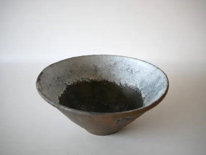 Noguchi Etsushi [194. Bowl, Black Glazed and Colored Bowl]