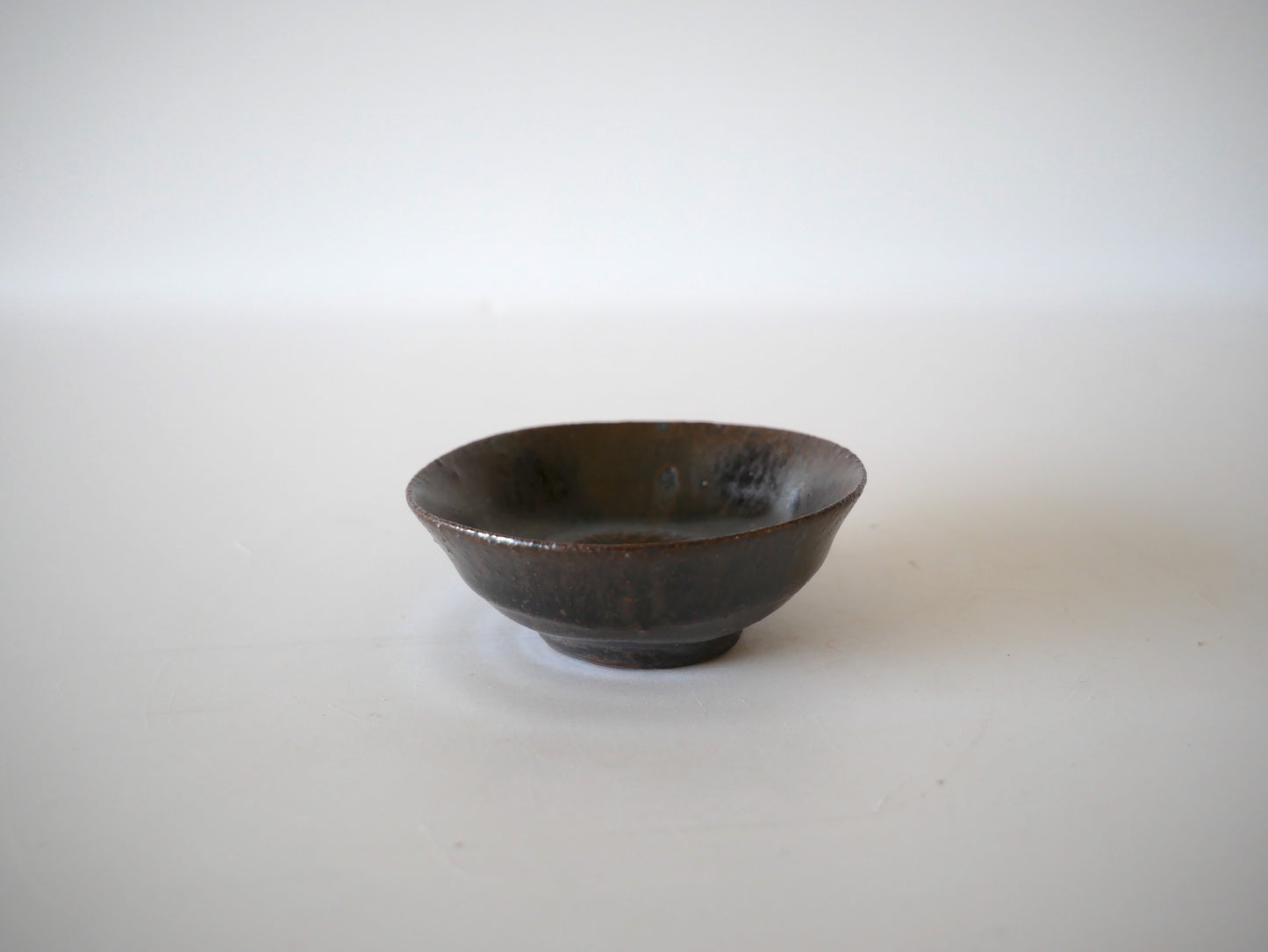 Jin Morimoto [72. Black Glazed Sake Cup]