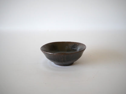 Jin Morimoto [72. Black Glazed Sake Cup]