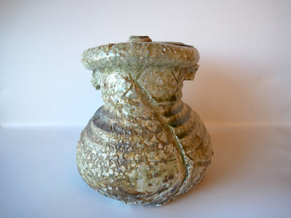 Tsujimura Kai. [333. Iga Water Jar]