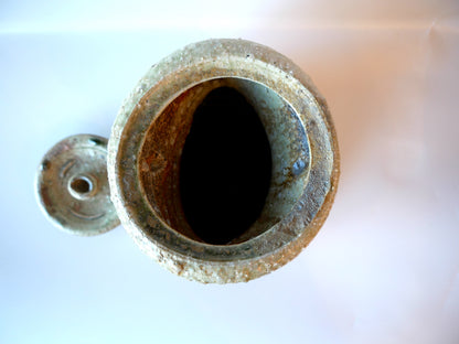 Tsujimura Kai. [333. Iga Water Jar]