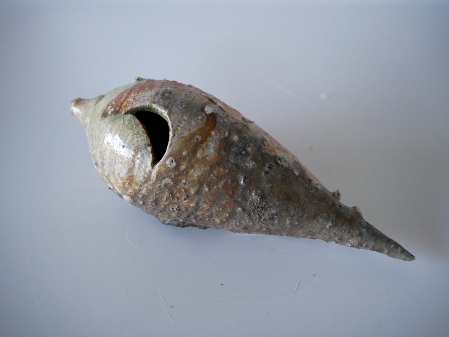 辻村塊   [155. 伊賀掛花入]