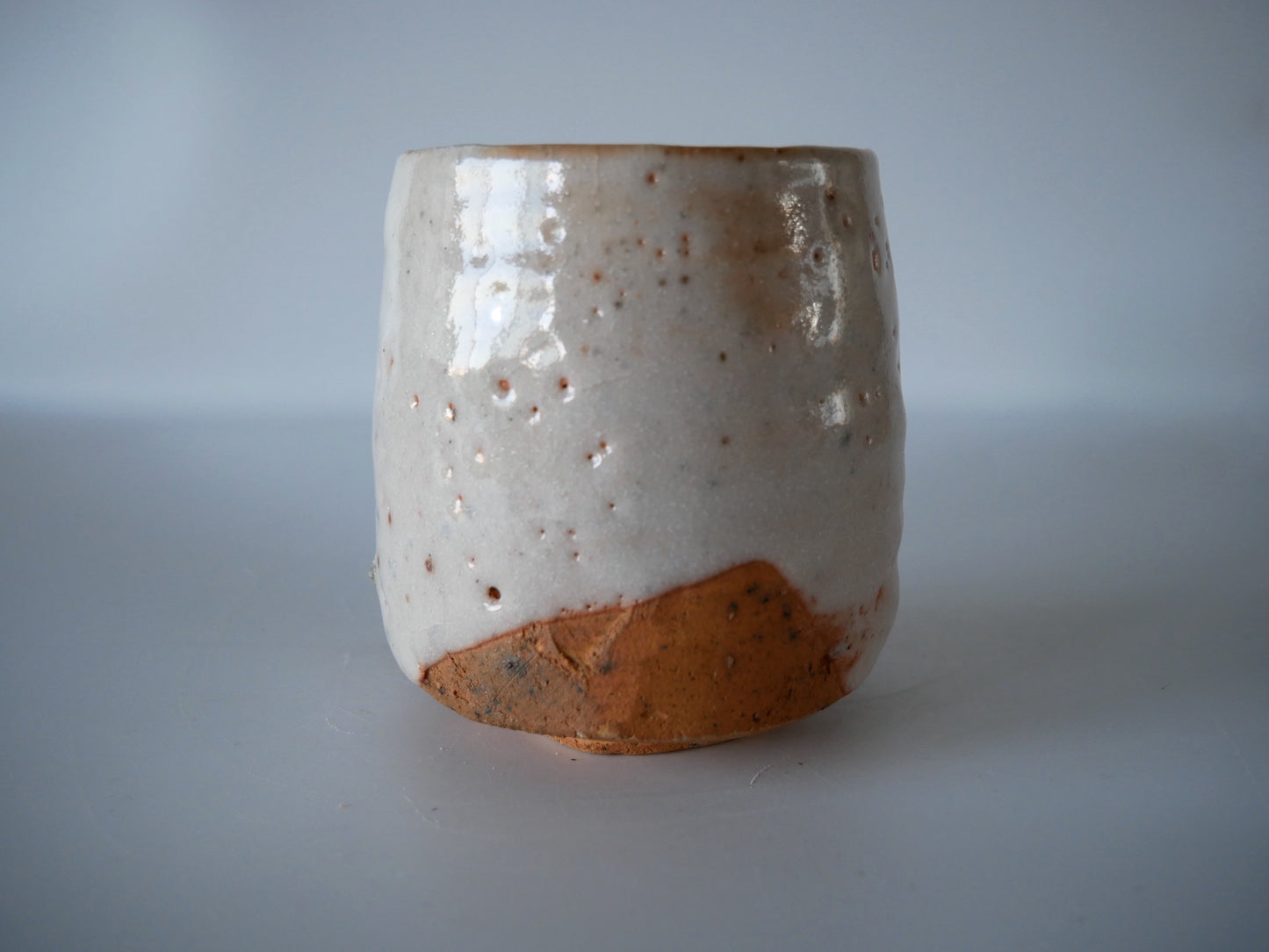 辻村塊.  [10.志野茶碗]