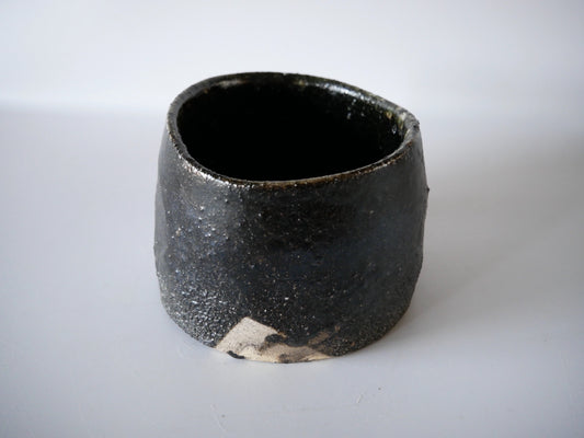Tsujimura Kai   2. Black Drawer Tea Bowl
