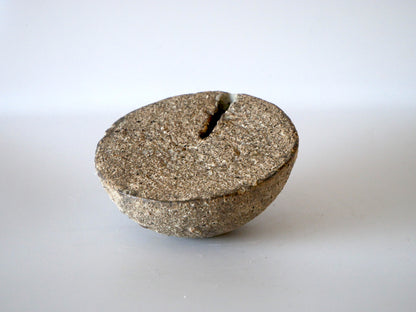 村上躍 [103.白灰化粧半球型一輪挿]