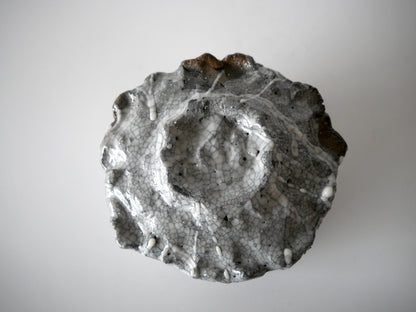 Takashi Kimura [32. Tea Bowl with Black Glaze and Crackle]