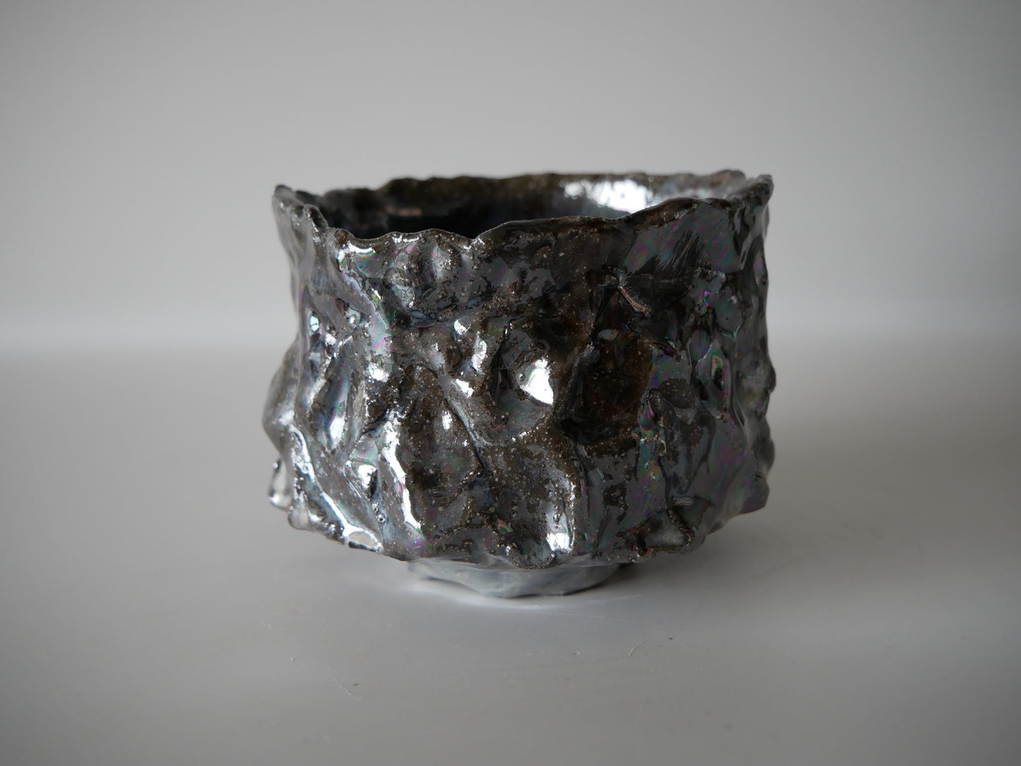 Takafumi Kimura [16. Ash-glazed Rainbow Tea Bowl]