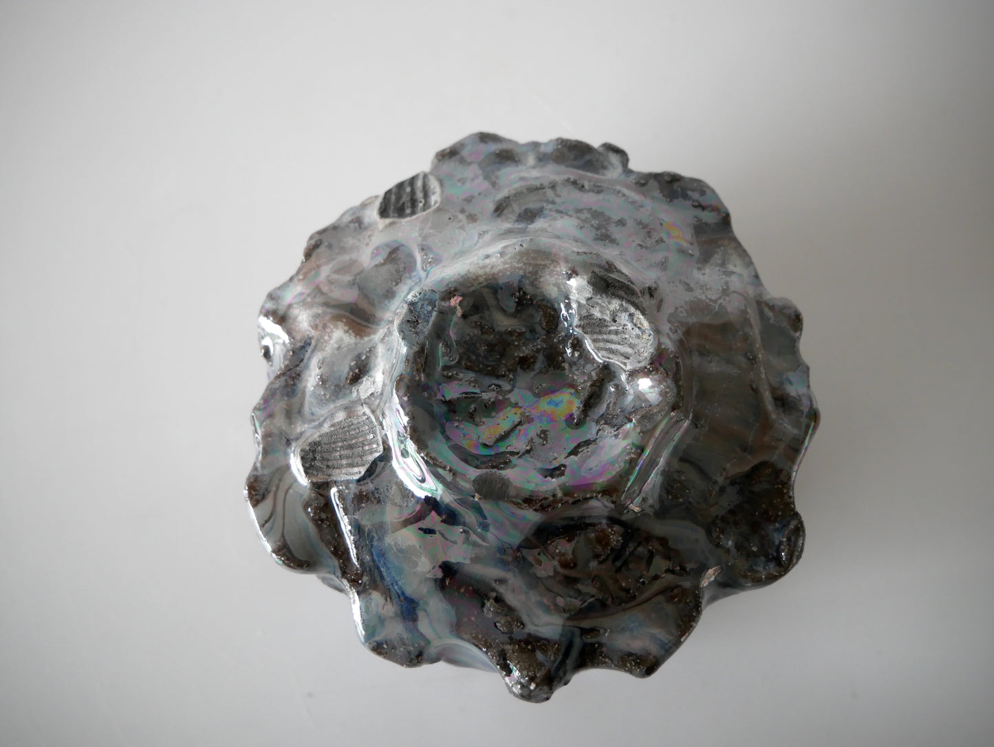 Takafumi Kimura [16. Ash-glazed Rainbow Tea Bowl]
