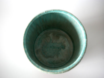 Takashi Kimura [97. Green and White Glaze Mizusashi]
