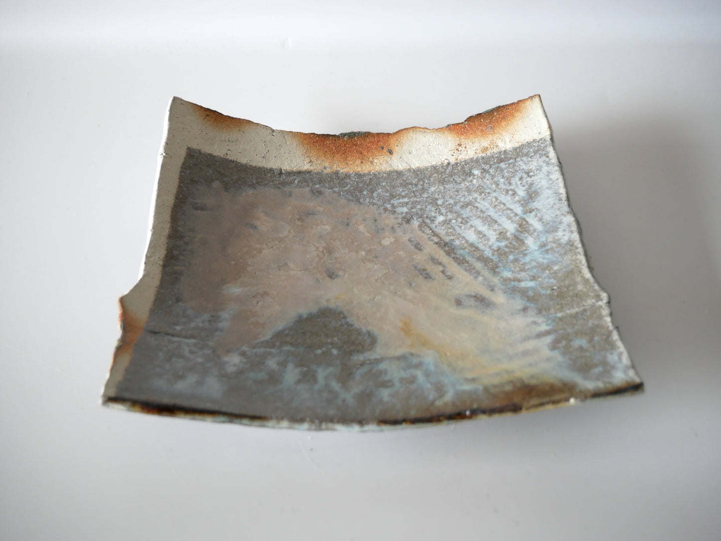 Takashi Kimura [5. White Glaze Footed Plate]
