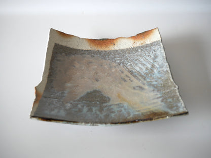Takashi Kimura [5. White Glaze Footed Plate]