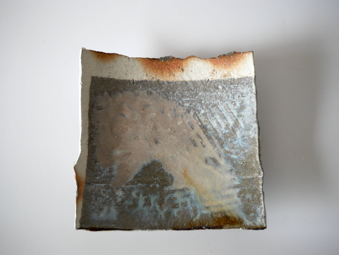 Takashi Kimura [5. White Glaze Footed Plate]