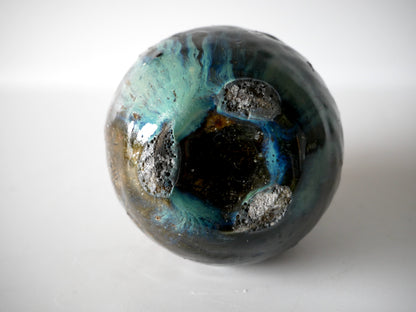 Takafumi Kimura [110. Ash-glazed Bud Vase]