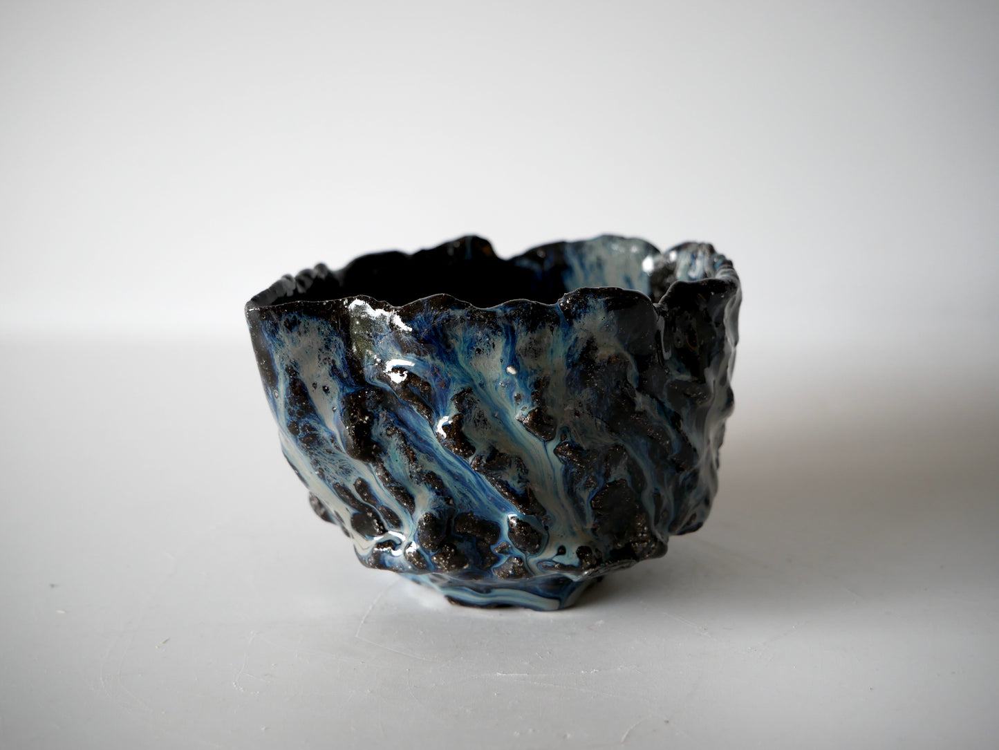 Takashi Kimura [38. Ash-glazed Katakuchi Bowl]