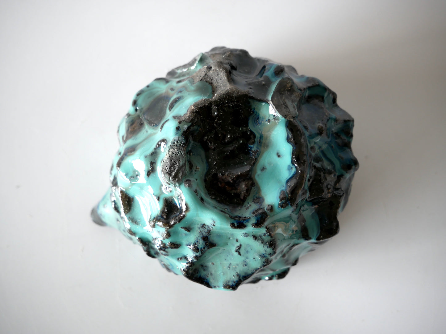 Takashi Kimura [41. Green glazed katakuchi bowl]