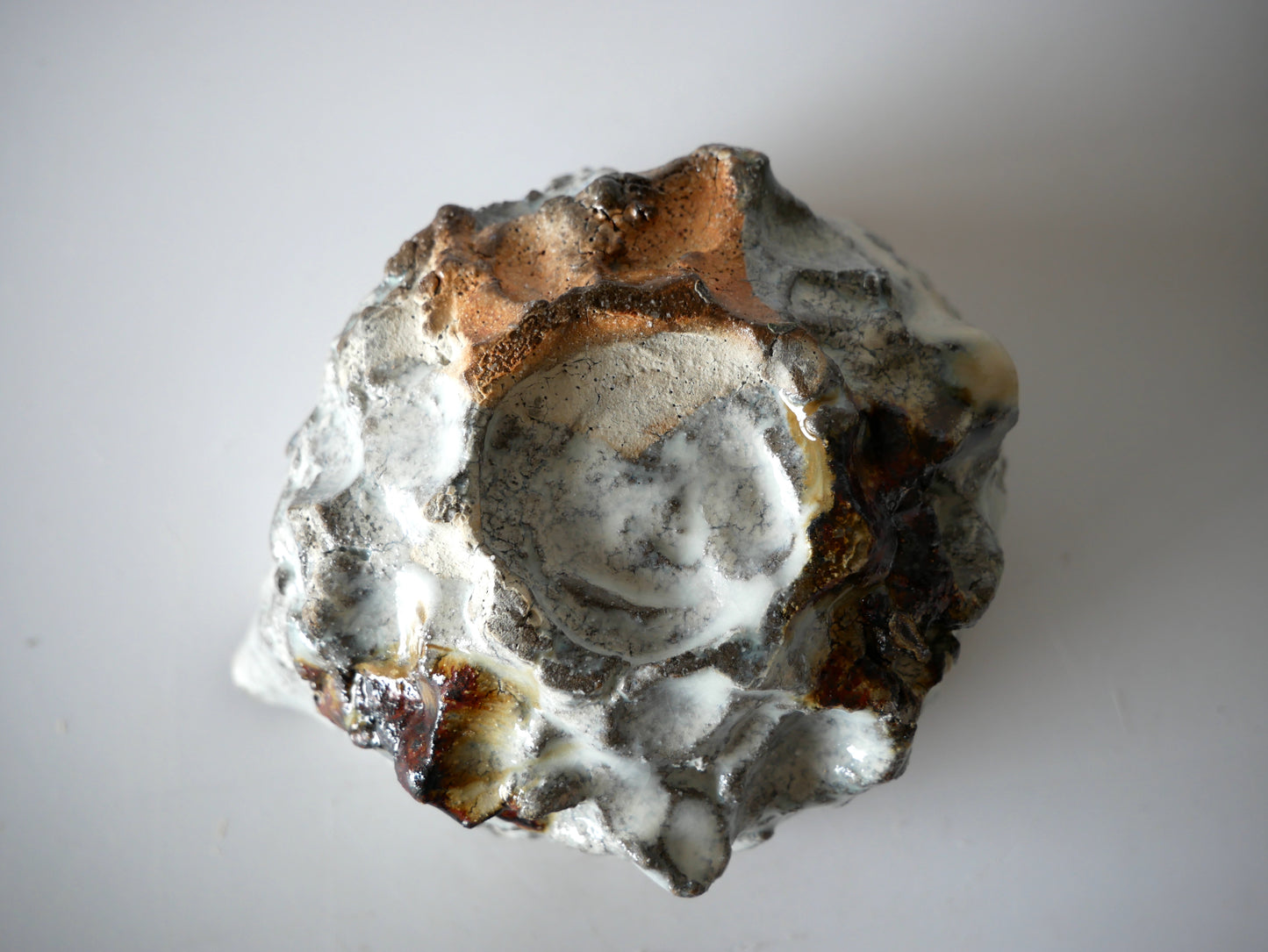 Takashi Kimura [43. White-glazed Katakuchi Bowl]